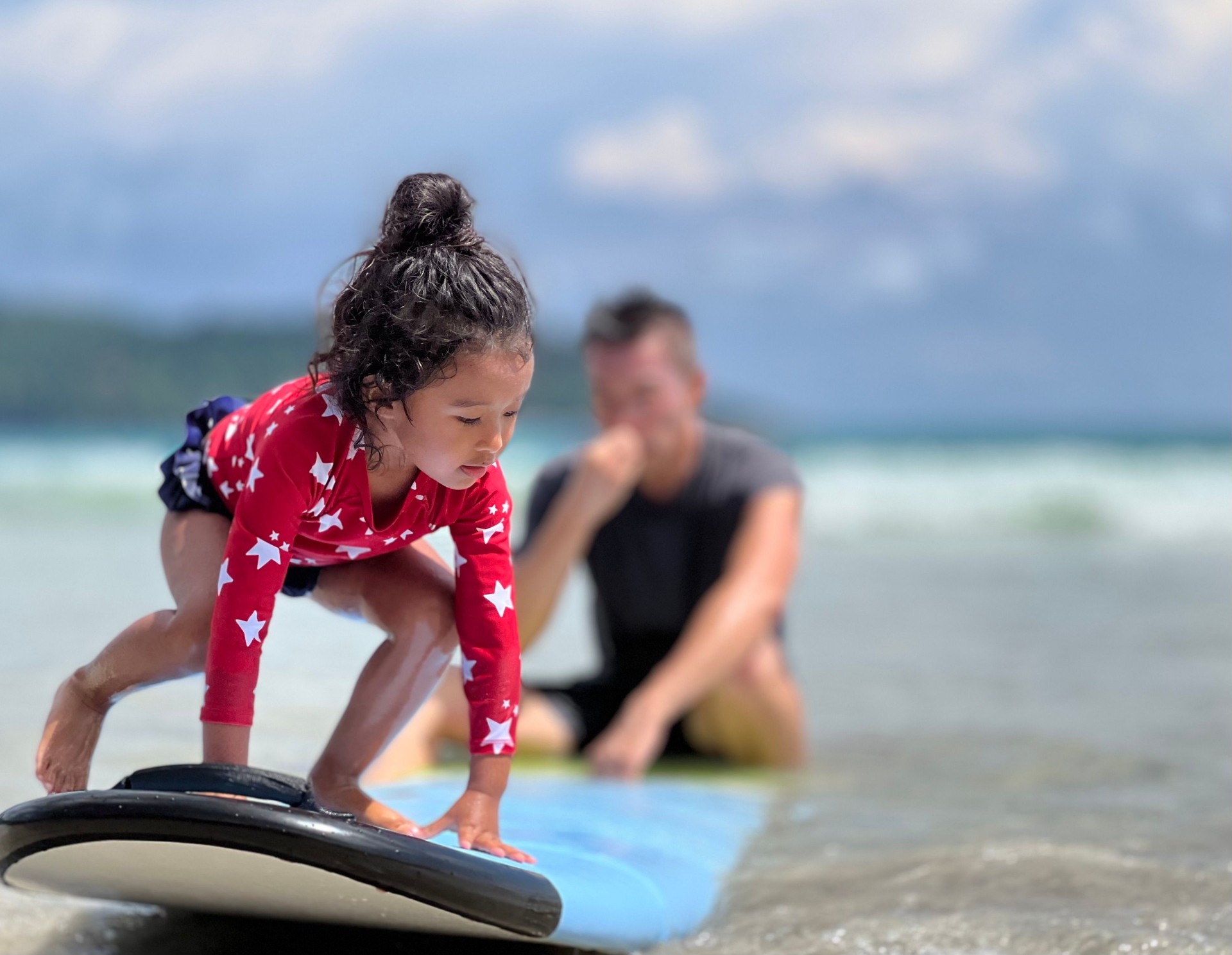 Surfing Bond: Father and Daughter Surfing adventures